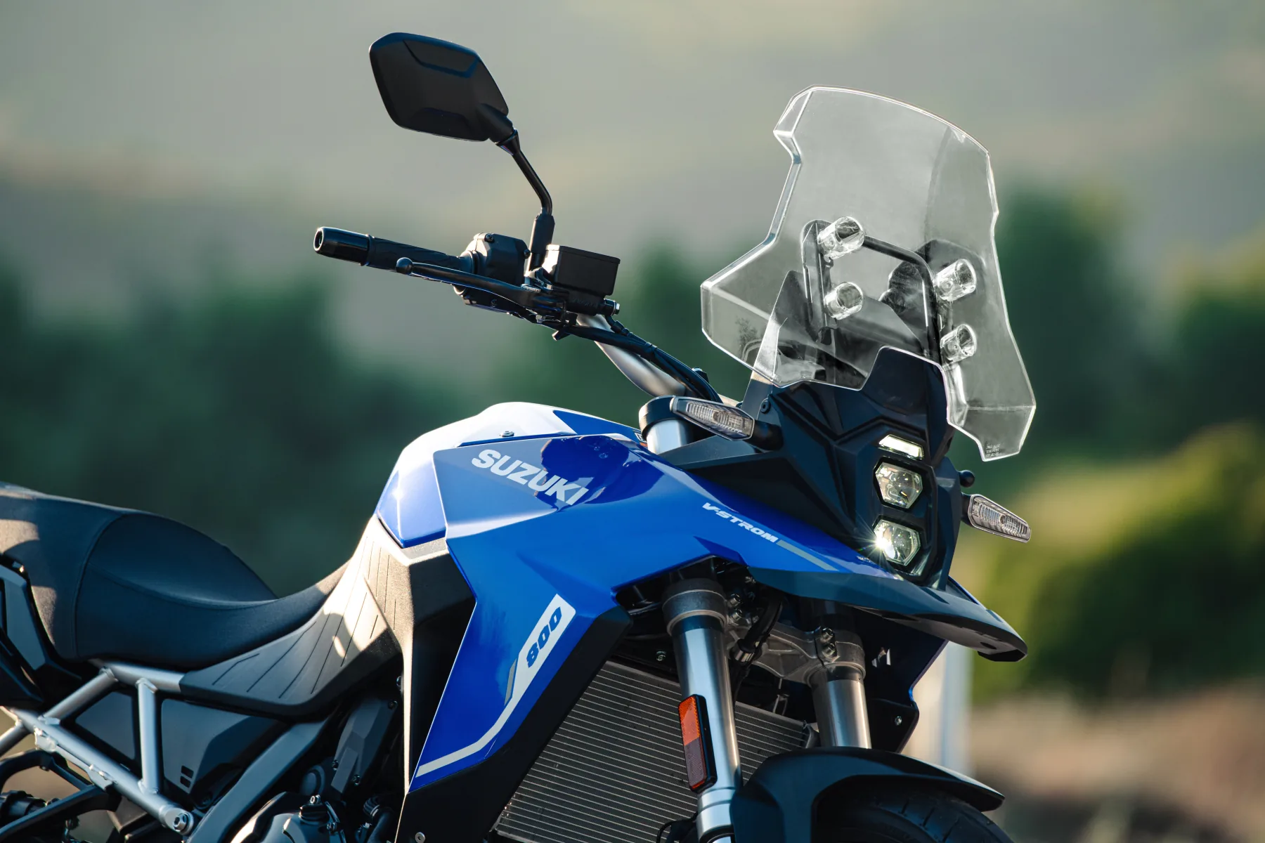Suzuki V-Strom 800 in actie